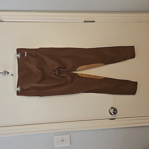 BALEAF Brown Midrise Equestrian Yoga Exercise Leggings NWOT - Picture 8 of 9